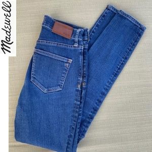 Madewell High Riser Skinny Jean Sz. 24